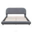 Lit plateforme tapissier grand avec tissu épais Teddy-764047766