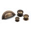 76mm Antique Brass Cup Handle-126282175