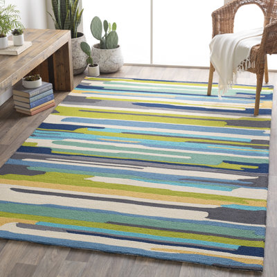 Dixfield Striped Indoor / Outdoor Rug