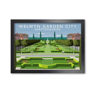 Welwyn Garden City Hertfordshire by Richard O'Neill - Print