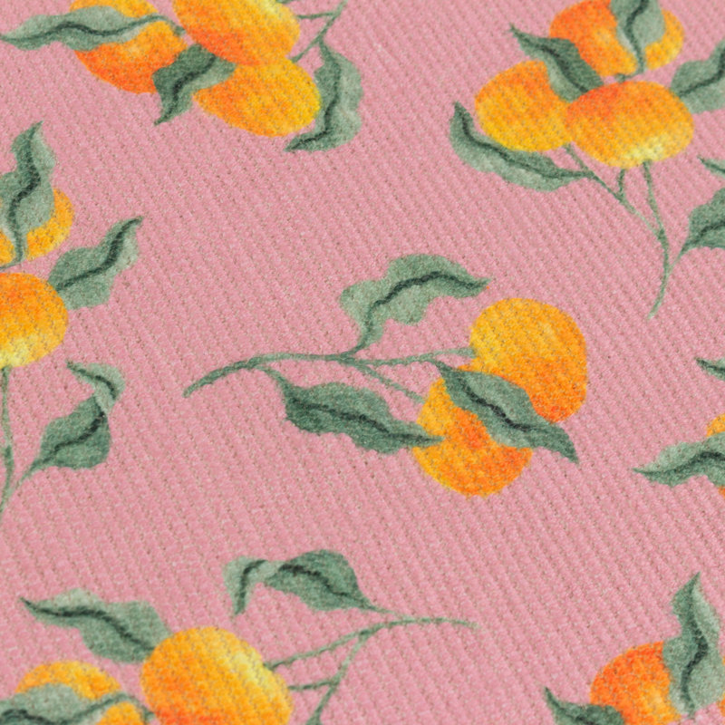 Orange Indoor/Outdoor Table Runner, 180" L x 2" W