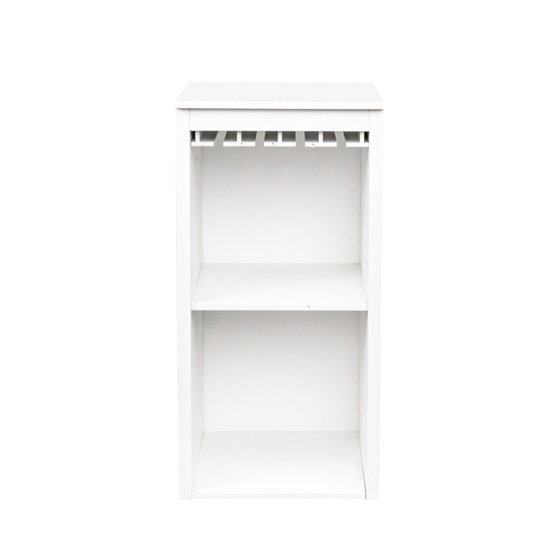 White Cabinet For Storing Wine And Decorations In Office Large Study Room - Store Books Option