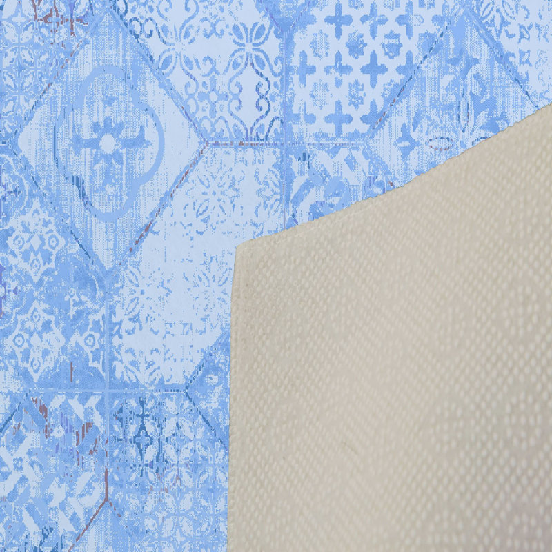 Stylish Hall Carpet (3.3 x 6.6 ft), 100% Polyester, 0.3 in Pile Height | Antibacterial, PVC Non-Slip Underside | 3D Digital Printing, Machine Washable | Perfect for Entryways & Living Spaces, Durable & Easy Care