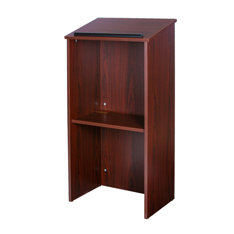Lutrin de table avec chariot Hudson, acajou