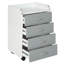 Pronti 4 Drawer Filing Cabinet-104338999
