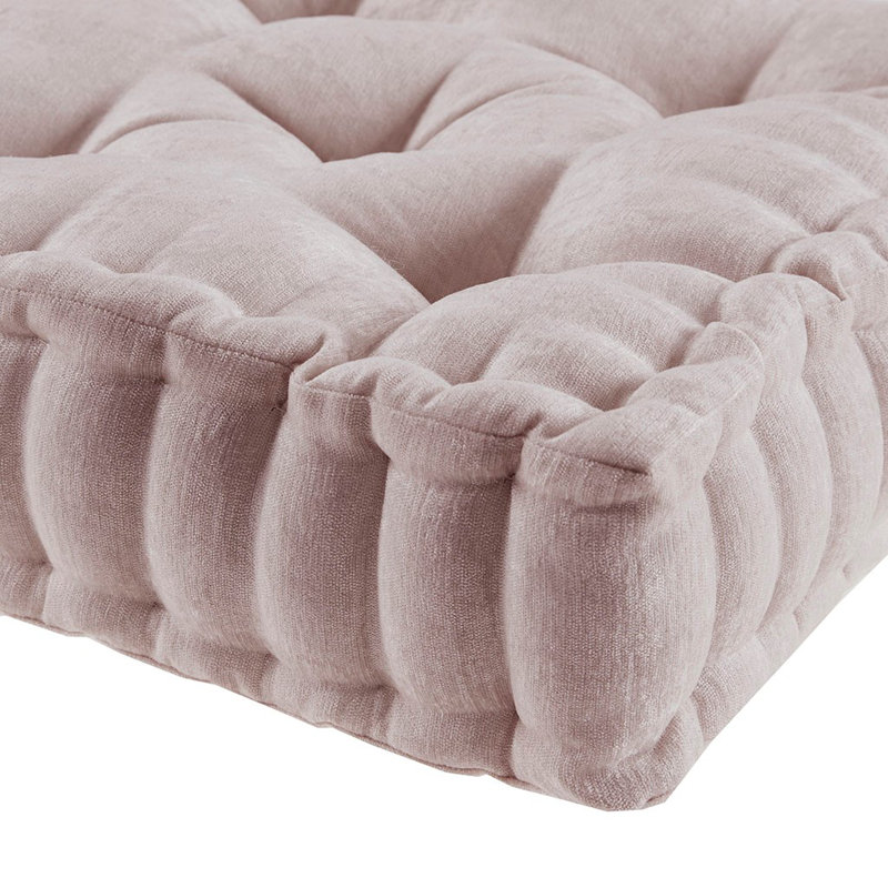 Coussin de sol Gracie Mills, Rosé