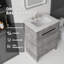 Meuble-lavabo autoportant 24 po avec lavabo, porte à fermeture douce, comptoir en granite blanc 0,6 po-744944176-744944181