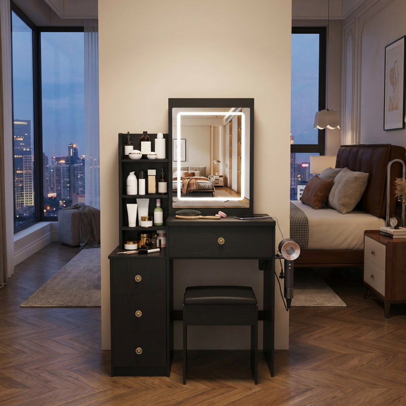 Bureau de coiffeuse moderne