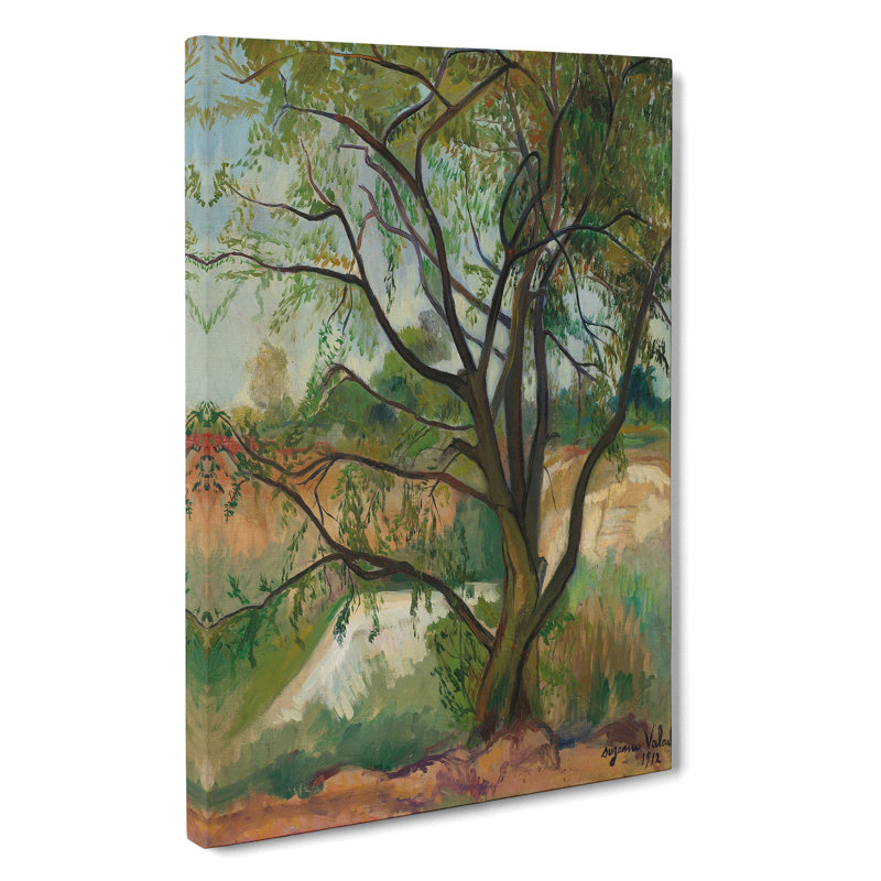 The Tree by Suzanne Valadon - Wrapped Canvas, 60cm H x 40cm W x 3cm D