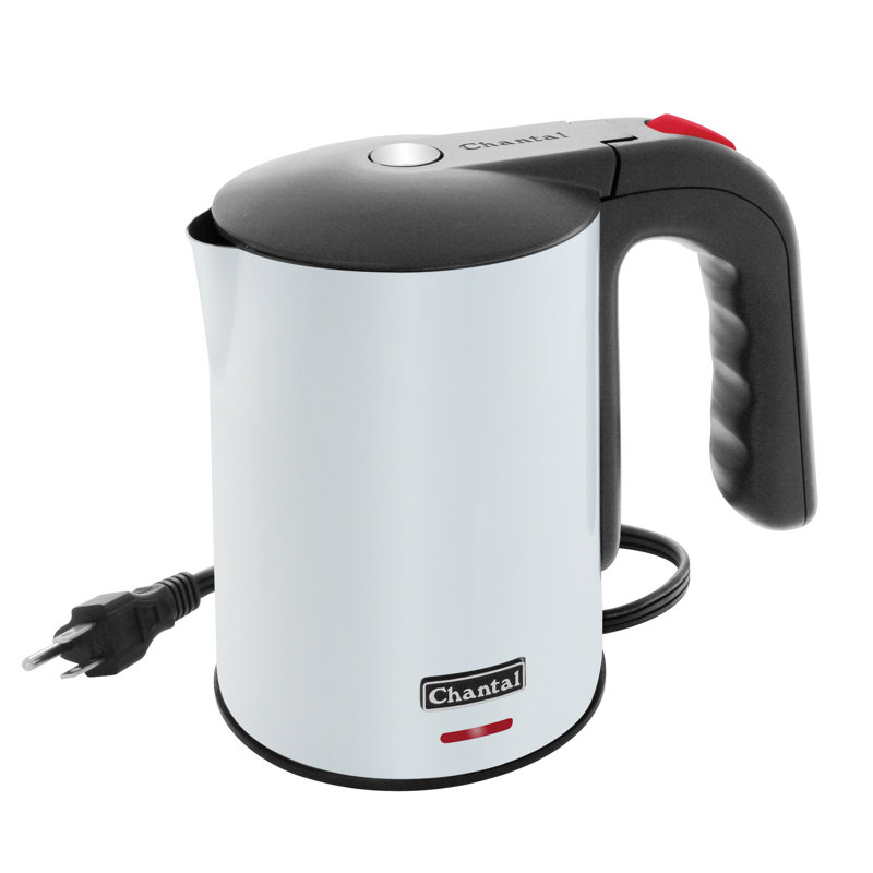 Chantal Stainless Steel Electric Tea Kettle, White