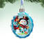 3.5'' Glass Holiday Shaped Ornament