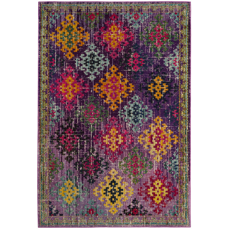 Isabea Performance Geometric Rug, Rectangle 3' x 5'
