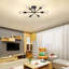 Neppie 6-Lights 60cm Sputnik Semi Flush Mount-1426242198