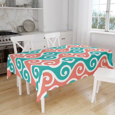 East Urban Home kitchen decoration, tablecloth, 140 x 160cm - Designed and made in Turkey