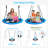 Breezy Days Klo Kick Metal Swing Set with 1 Swing(s)