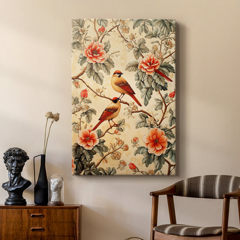 WM MORRIS Series LXXIV  -Premium Gallery Wrapped Canvas -Ready to Hang, H 27 po x l 18 po