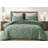 Washed Microfiber Bedding Honeycomb Comforter Set-89229419-81915321