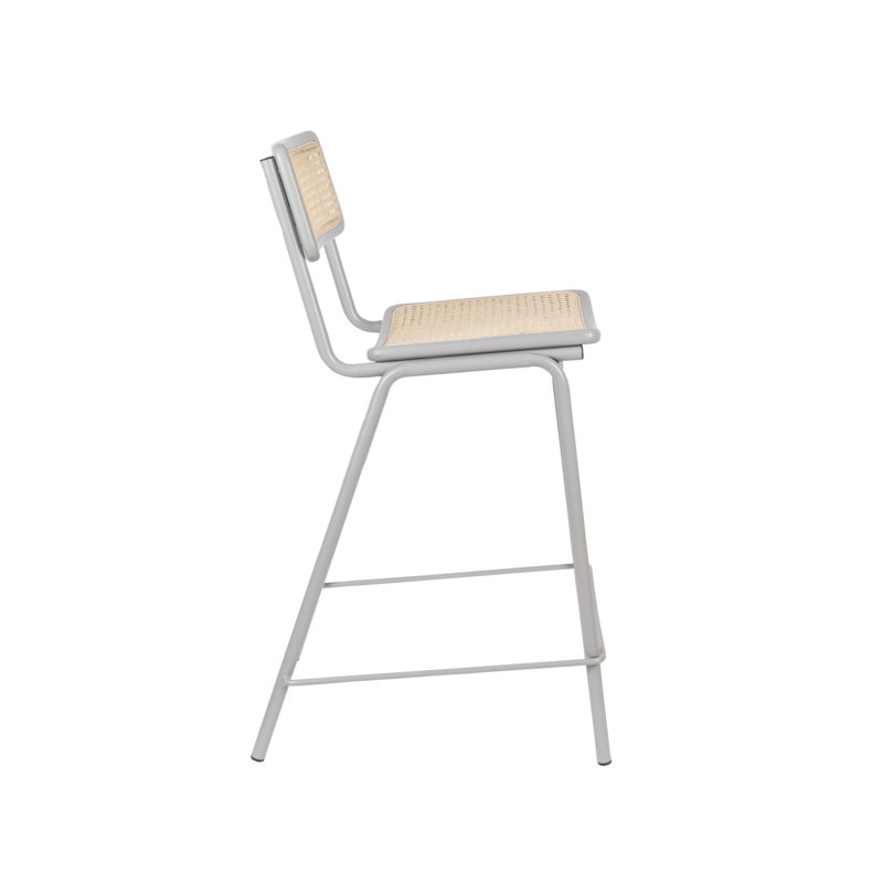 Jort 26" Counter Stool, Gray, Counter Stool (26” Seat Height)