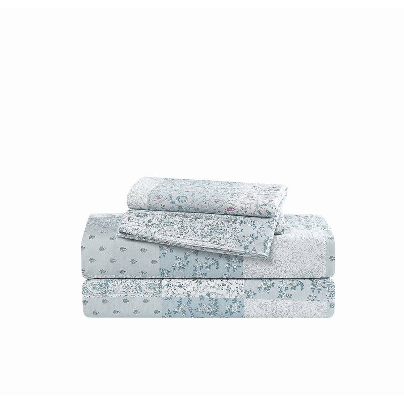 Ensemble de draps The Farmhouse par Rachel Ashwell, Ensemble de draps pour grand lit avec 2 taies d'or