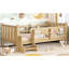 Lits simples en bois massif peu encombrants avec rangement, conception de plancher moderne pour enfants