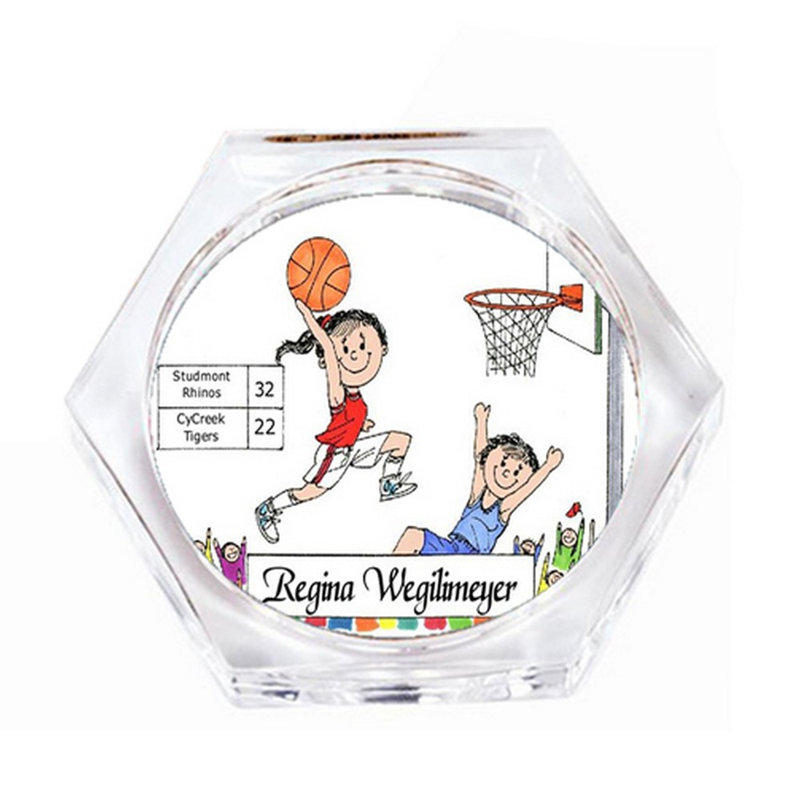 Sous-verre joueur great for basket player