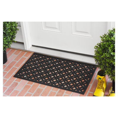 Krull Geometric Outdoor Doormat