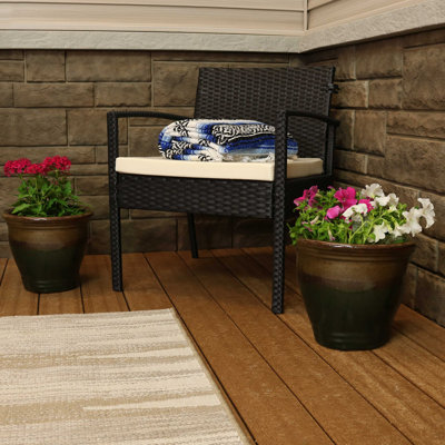 Ailynn Round Imperial Ceramic Outdoor Planter