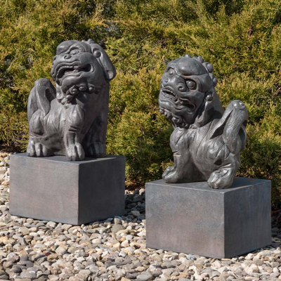 Ensemble de chiens japonais