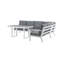 Iman-Zoya Metal 5 - Person Seating Group with Cushions-70920777