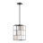 Bintliff 4 - Light Matte Black Unique/Statement Pendant