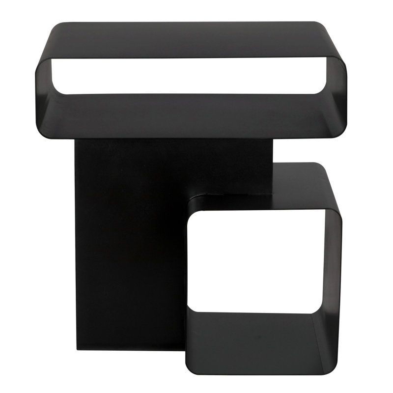 Danville End Table, Matte Black