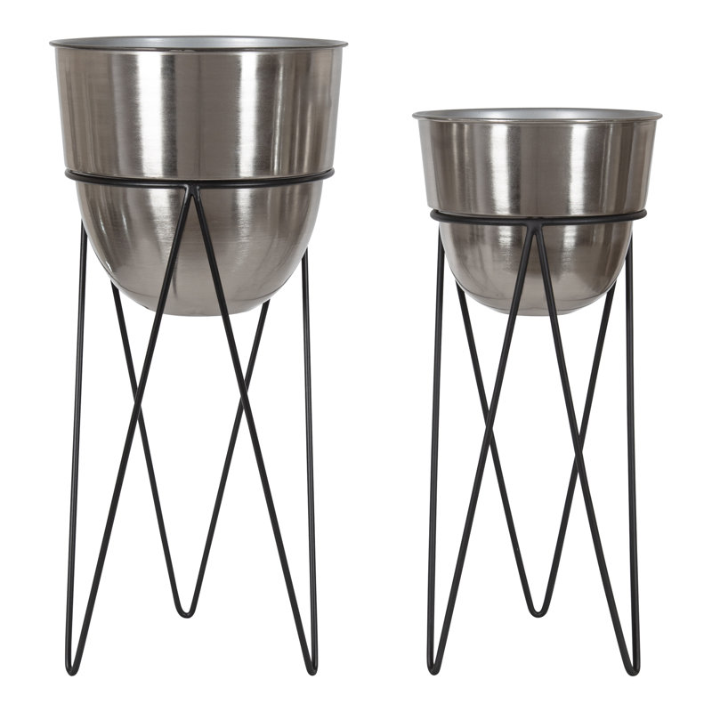 Metal Pot Planter