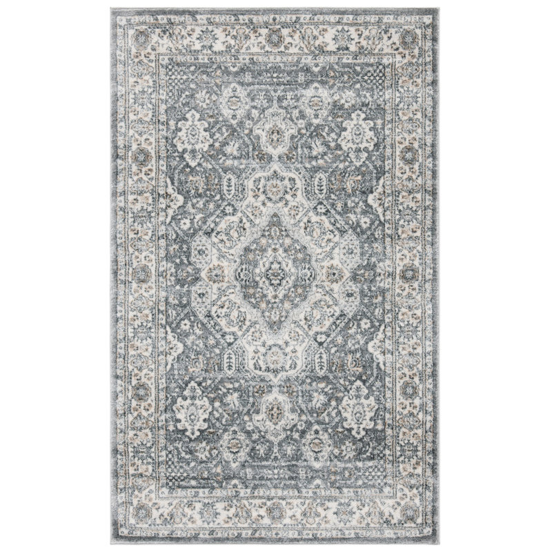 Aaylie Performance Oriental Rug, Rectangle 4' x 6'
