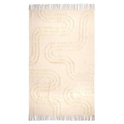Antowan Abstract Cotton Area Rug