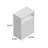 Ian ECOFLEX Dog Feeding Station with Built-In Storage & Double Bowls-31168704