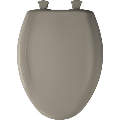 Siège de toilette allongé en plastique