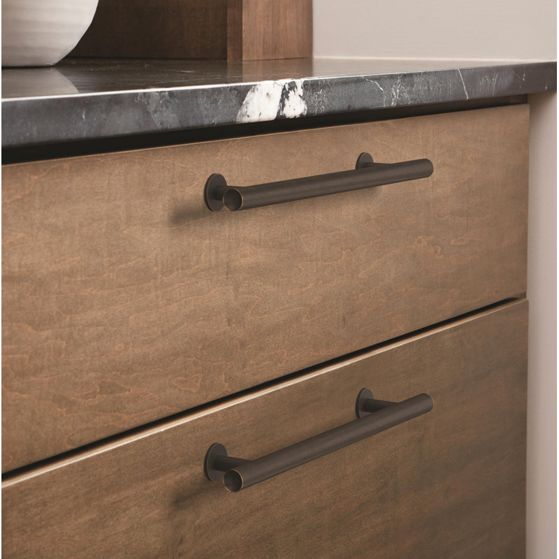 Radius Bar Pull, 5.0625", Oil Rubbed Bronze