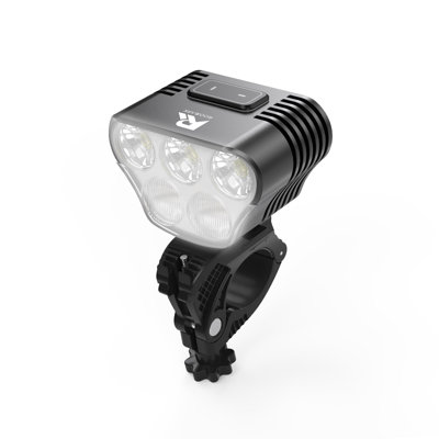 Roomark 5000 Lumen USB Rechargeable Bike Lights 360°Rotatable Bike Headlight Waterproof Bicycle Lights 20000Mah Bike Light With Flashlight For Night R