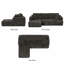 Canapé Boneless, canapé modulaire en L Chenille-129718218-129718220