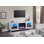 Console de meuble télé 70 po avec foyer et chauffage Sestrières