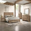 Ensemble de meubles de chambre à coucher en bois avec commode à six tiroirs 1 pièce Rustic