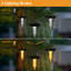 13'' Solar Powered Integrated LED Outdoor Lantern