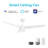 Atticus 52'' Smart Ceiling Fan with Remote, Light Kit Included,Works with Google Assistant and Amazon Alexa,Siri Shortcut.-1499364154-1499364153