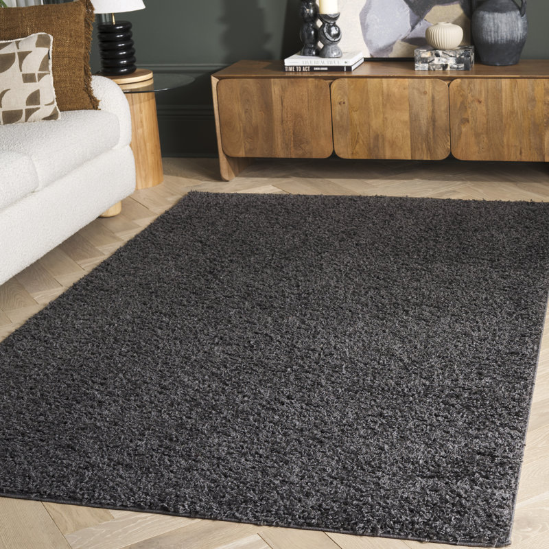 Tapis gris foncé Piers, Rectangle de 10 pi x 14 pi