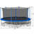14FT  Trampoline With Safety Enclosure Net,Heavy Duty Jumping Mat And Spring Cover Padding For Kids And Adults,  Ladder