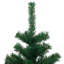 Swirl Christmas Tree with Stand and LEDs Green PVC Decor-145700187