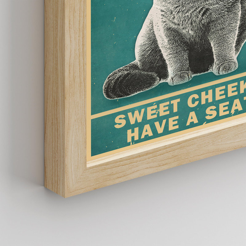 «Sweet Ckeeks», H 16 po x l 12 po, Naturel