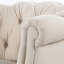 Chaise d'appoint capitonnée, polyester beige ciel neutre-531378605