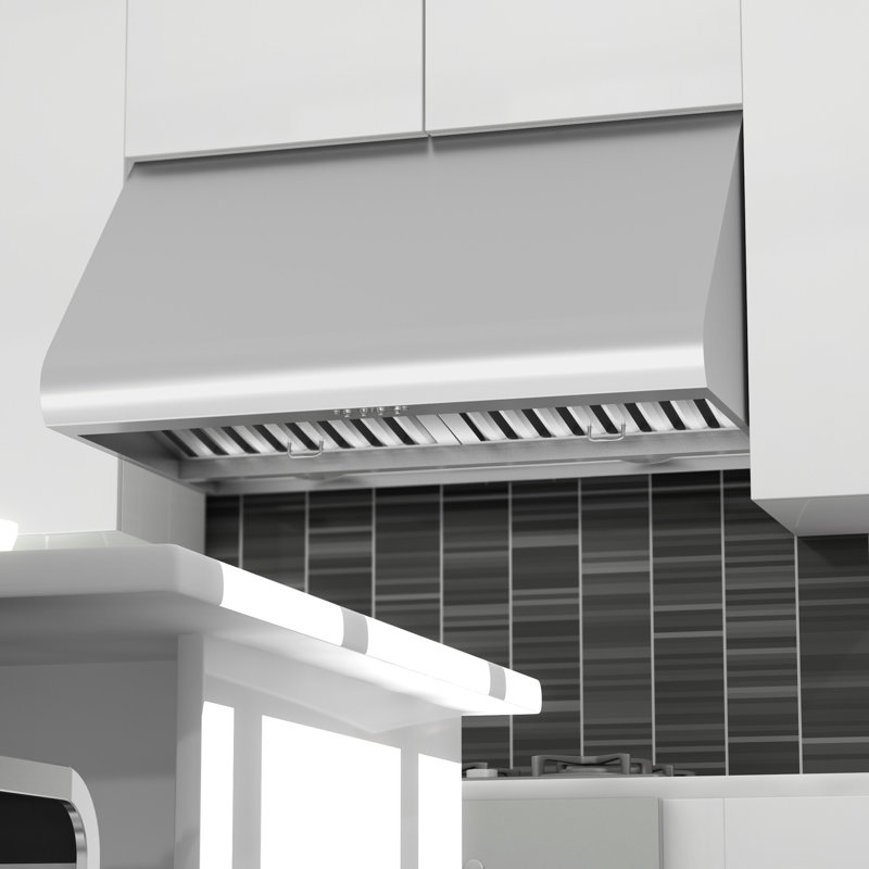 36-inch Stainless Steel Convertible Under Cabinet Range Hood