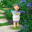Statue de jardin thierry thierry blubonnet
